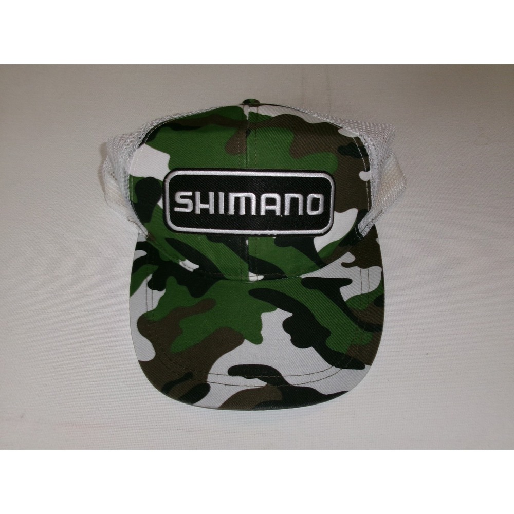 SHIMANO FISHING CAM LIGHTWEIGHT TRUCKER 00S HAT CAP VINTAGE DEADSTOCK H3